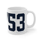 06753 Cornwall Connecticut Zip Code Mug 11oz