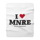 I Heart MNRE Sherpa Fleece Blanket