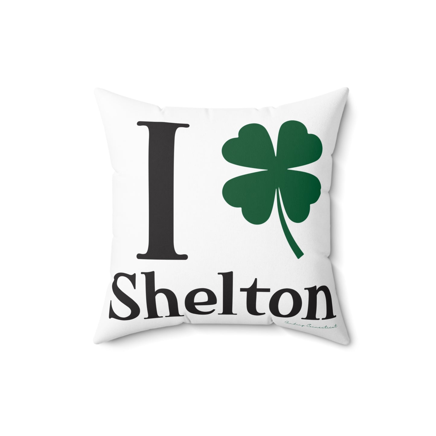 I Clover Shelton Spun Polyester Square Pillow