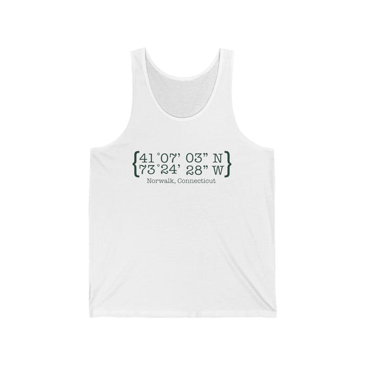 Norwalk Coordinates Unisex Jersey Tank Top Shirt