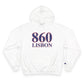 860 Lisbon Red White & Blue Champion Hoodie
