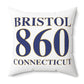Bristol 860 Connecticut Polyester Square Pillow