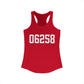 06258 Pomfret CT Zip Code Women's Ideal Racerback Tank Top
