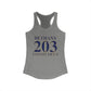 Bethany 203 Connecticut Women's Ideal Racerback Tank Top