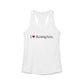 I Heart Rowayton. Women's Ideal Racerback Tank Top