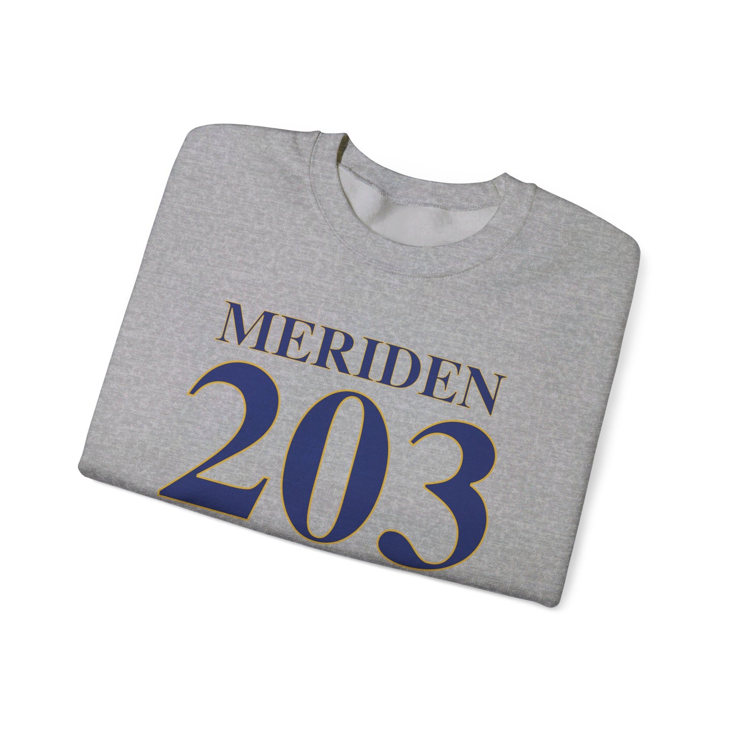 Meriden 203 Connecticut Unisex Heavy Blend™ Crewneck Sweatshirt