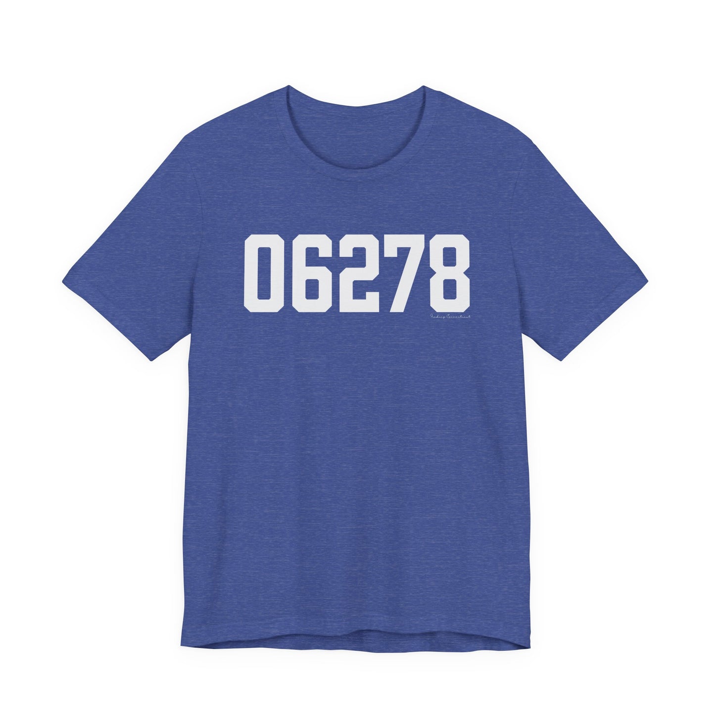 06278 Ashford CT Zip CodeUnisex Jersey Short Sleeve T-Shirt
