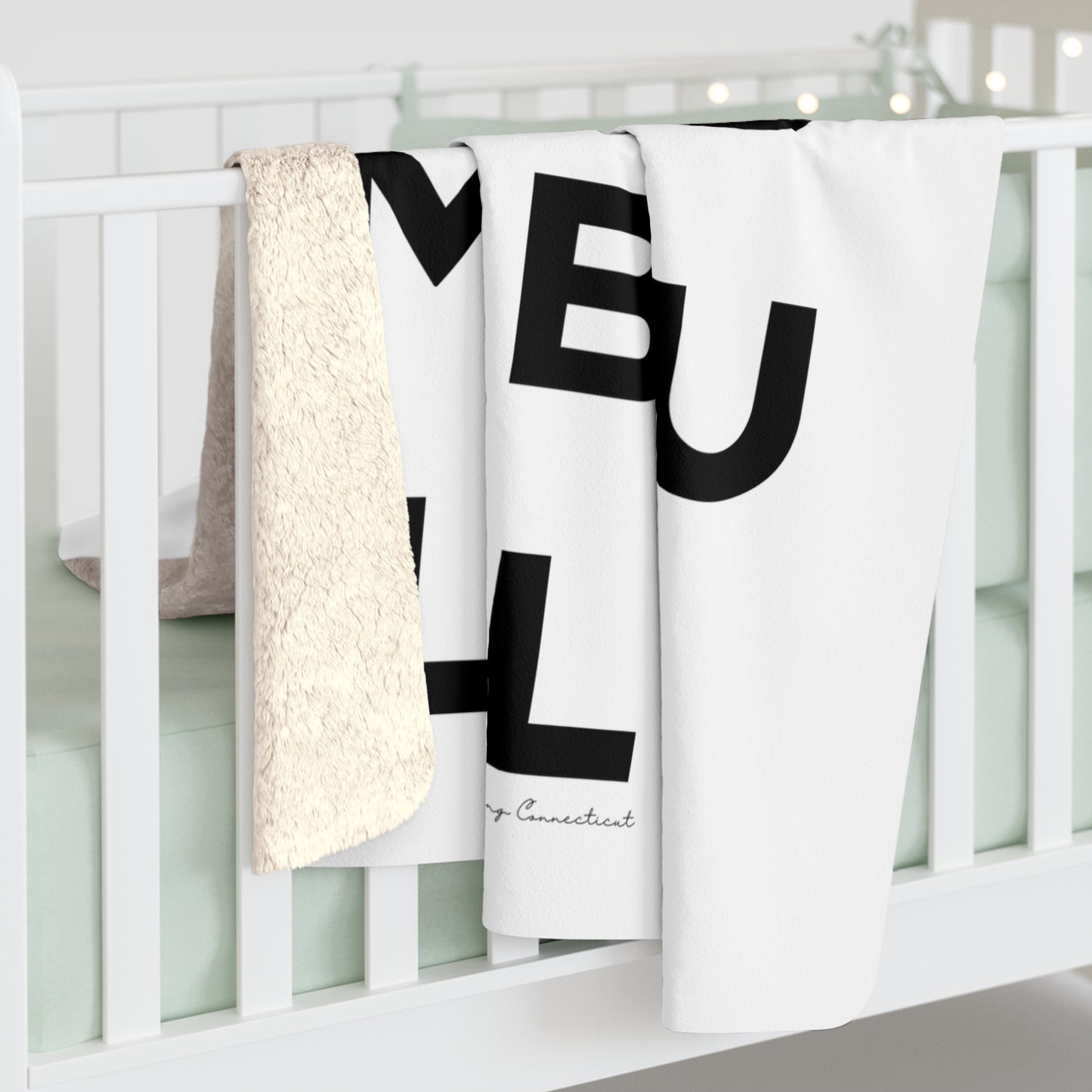 Trumbull Vision Sherpa Fleece Blanket