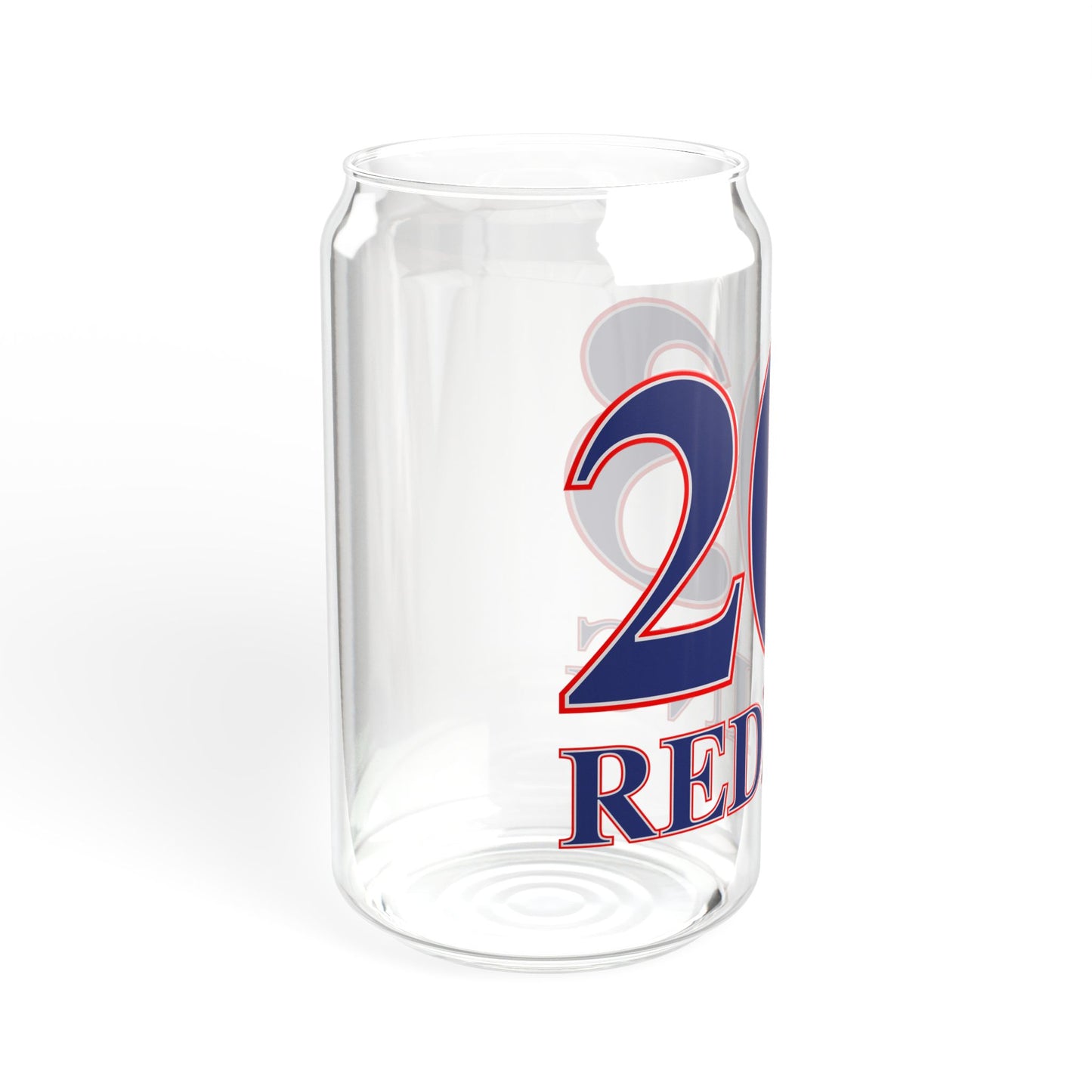 Redding Trumbull Red, White & Blue Sipper Glass, 16oz