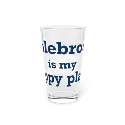 Colebrook is my Happy Place Pint Glass, 16oz