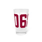 06870 - Greenwich Connecticut Zip Code Pint Glass, 16oz
