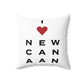 New Canaan Vision Spun Polyester Square Pillow