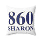 860 Sharon Polyester Square Pillow