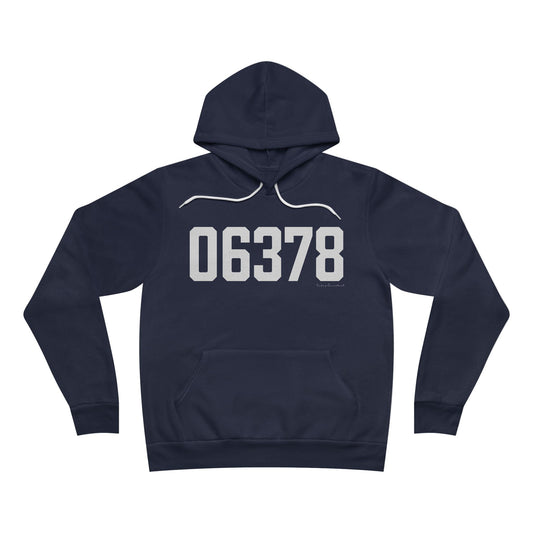 06378 Sprague CT Zip Code Unisex Sponge Fleece Pullover Hoodie