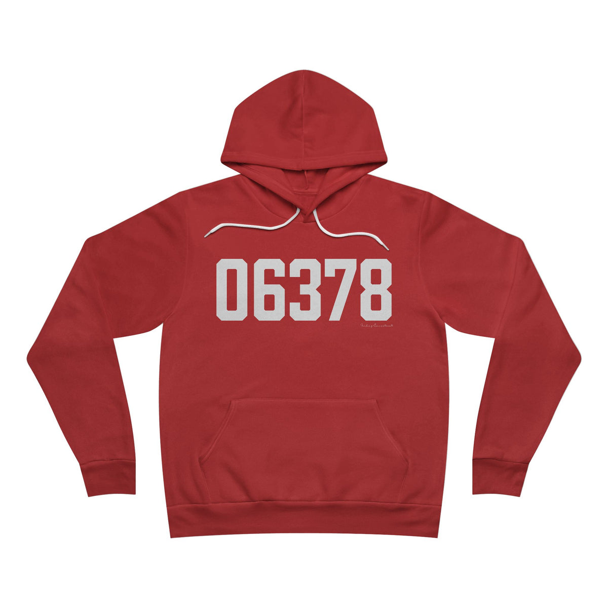 06378 Sprague CT Zip Code Unisex Sponge Fleece Pullover Hoodie