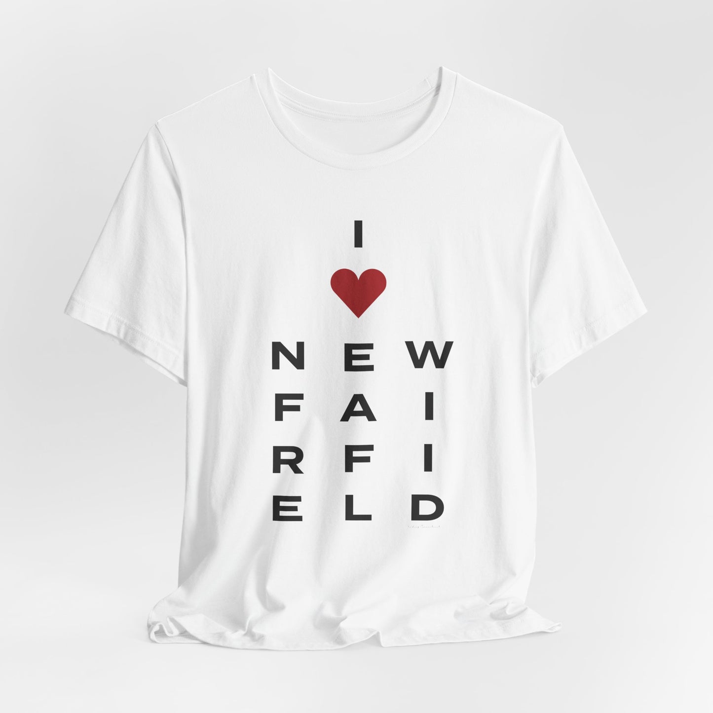 New Fairfield Vision Unisex Jersey Short Sleeve T-Shirt