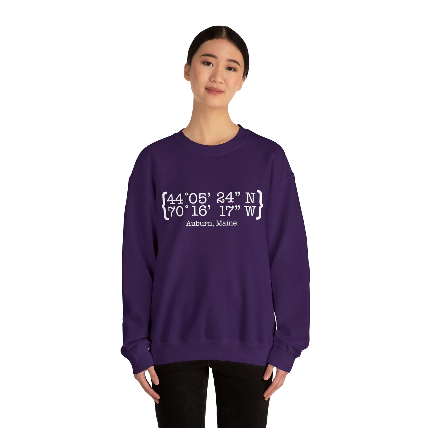 Auburn Coordinates Unisex Heavy Blend™ Crewneck Sweatshirt