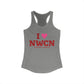 I Heart NWCN Women's Ideal Racerback Tank Top