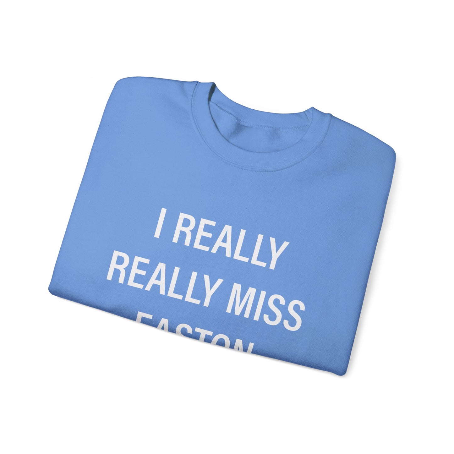 I Really Really Miss Easton Unisex Heavy Blend™ Crewneck Sweatshirt