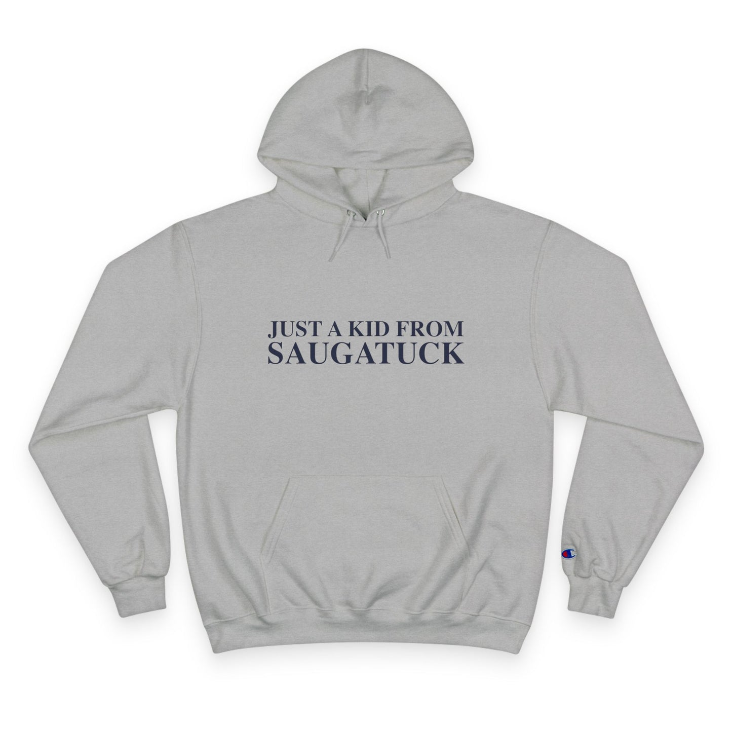 Just a kid from Saugatuck Champion Hoodie Sweatshirt