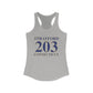 Stratford 203 Connecticut Women's Ideal Racerback Tank