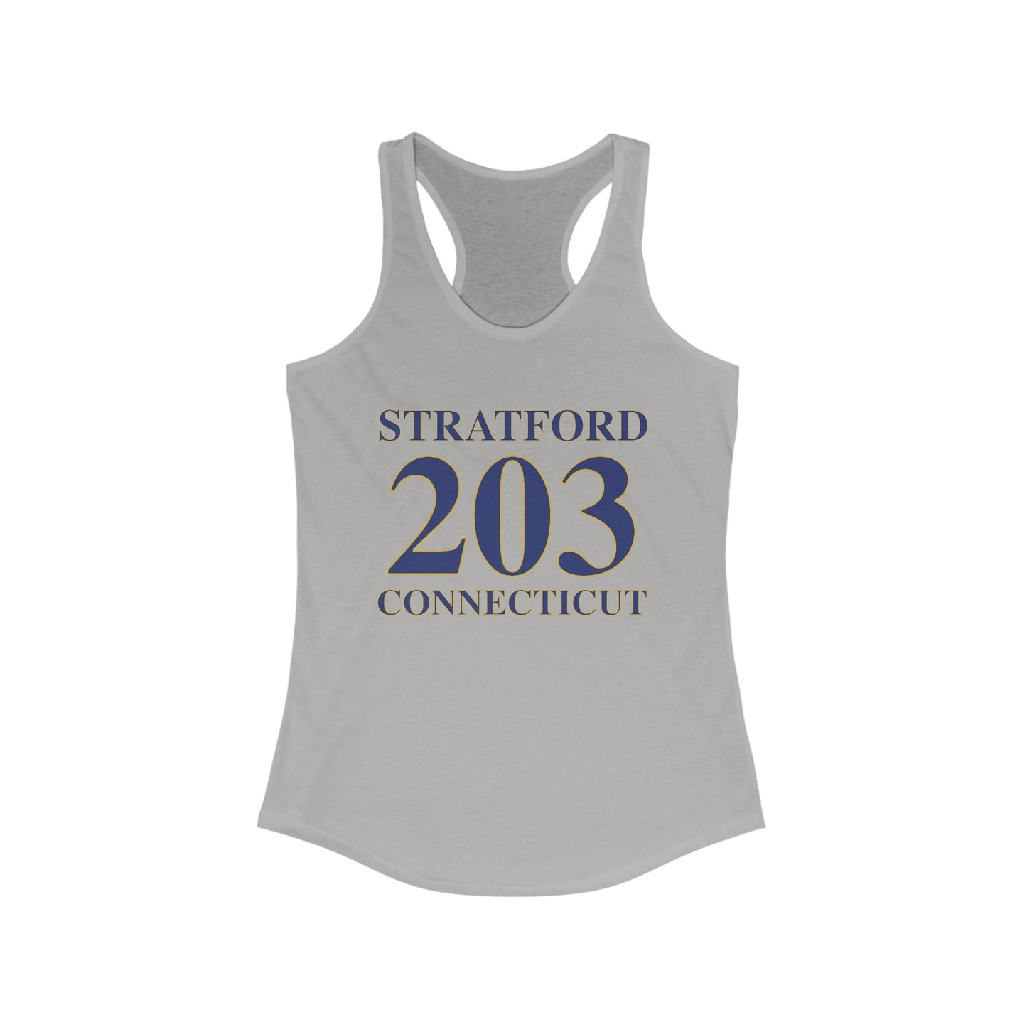 Stratford 203 Connecticut Women's Ideal Racerback Tank