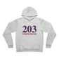 203 North Haven Red White & Blue Unisex Sponge Fleece Pullover Hoodie