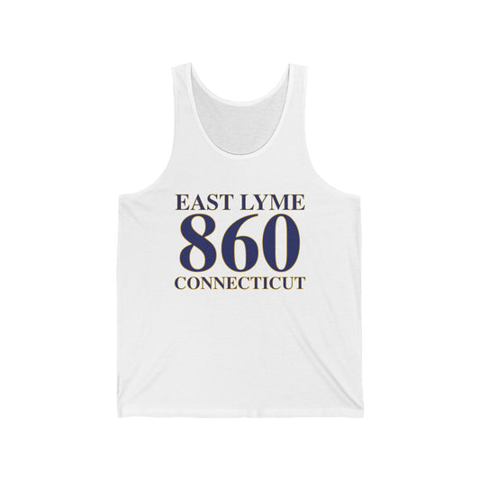 East Lyme 860 Connecticut Unisex Jersey Tank Top