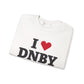 I Heart DNBY Unisex Heavy Blend™ Crewneck Sweatshirt