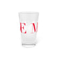 41 Tilt Monroe Pint Glass, 16oz