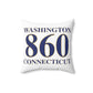 Washington 860 Connecticut Polyester Square Pillow