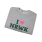I Heart NRWK Unisex Heavy Blend™ Crewneck Sweatshirt