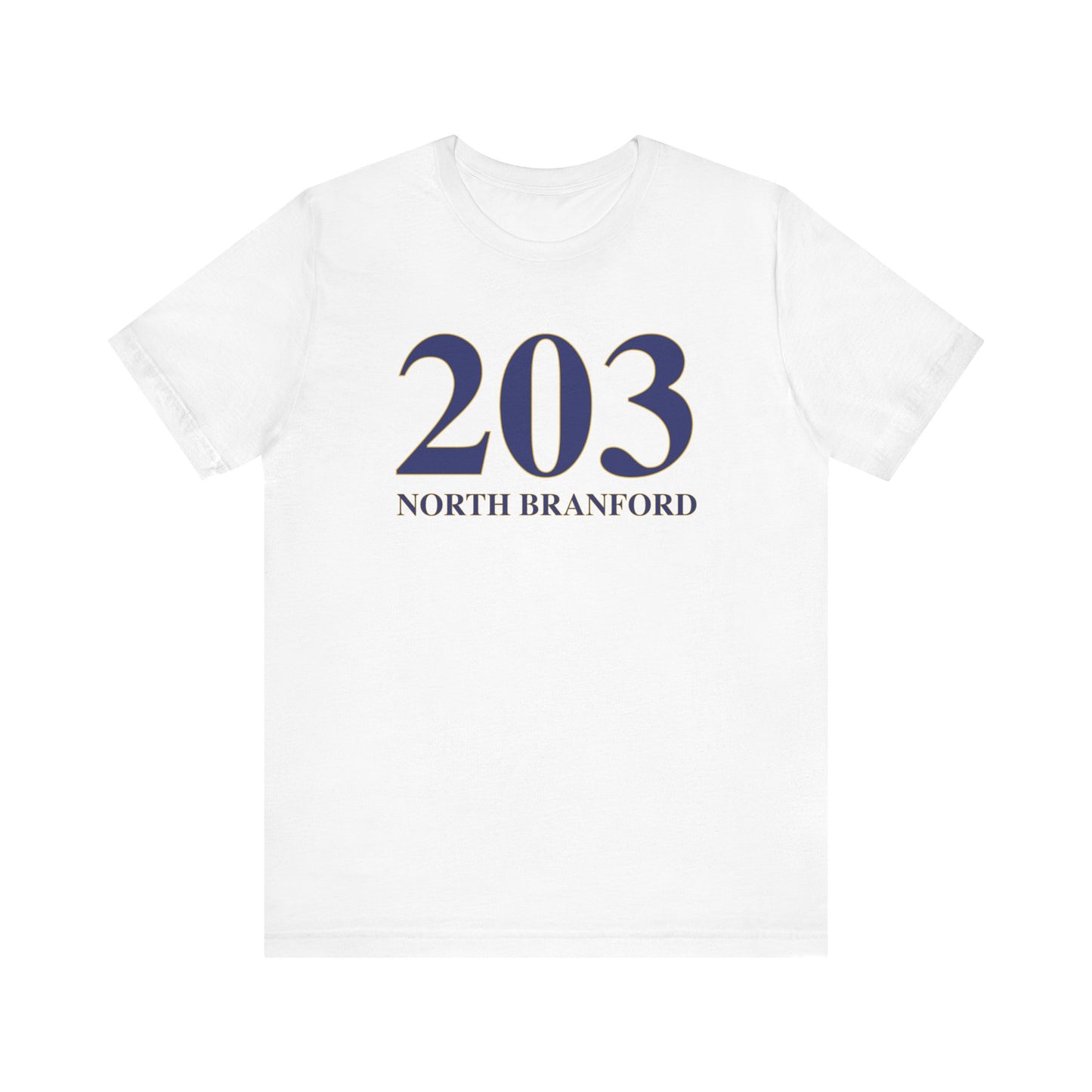 203 North Branford Unisex Jersey Short Sleeve T-Shirt
