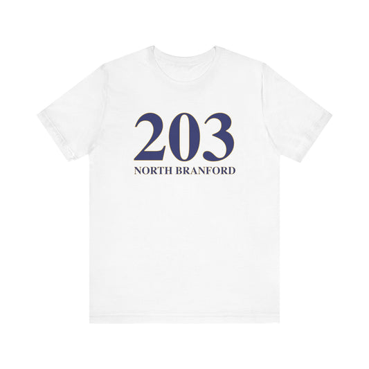 203 North Branford Unisex Jersey Short Sleeve T-Shirt