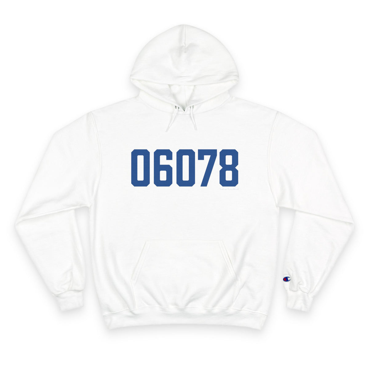 06078 Suffield Connecticut Zip Code Champion Hoodie