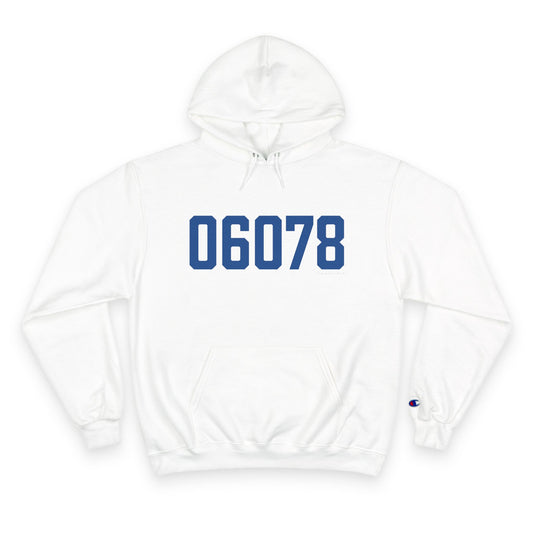 06078 Suffield Connecticut Zip Code Champion Hoodie
