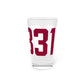 06831 - Greenwich Connecticut Zip CodePint Glass, 16oz
