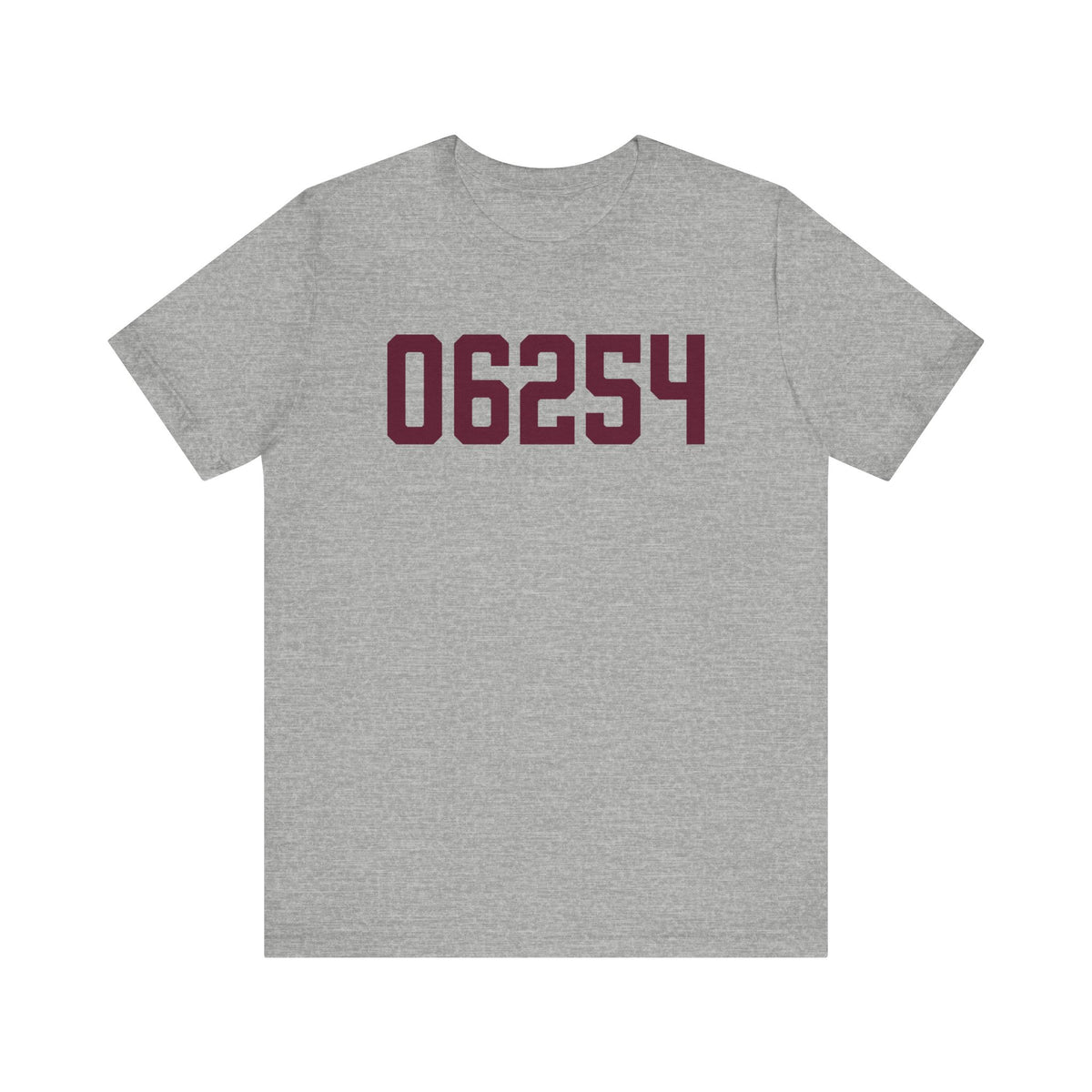 06254 Franklin Connecticut Zip Code Unisex Jersey Short Sleeve T-Shirt