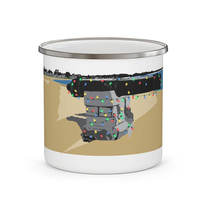 Compo Cannon Lights Enamel Camping Mug