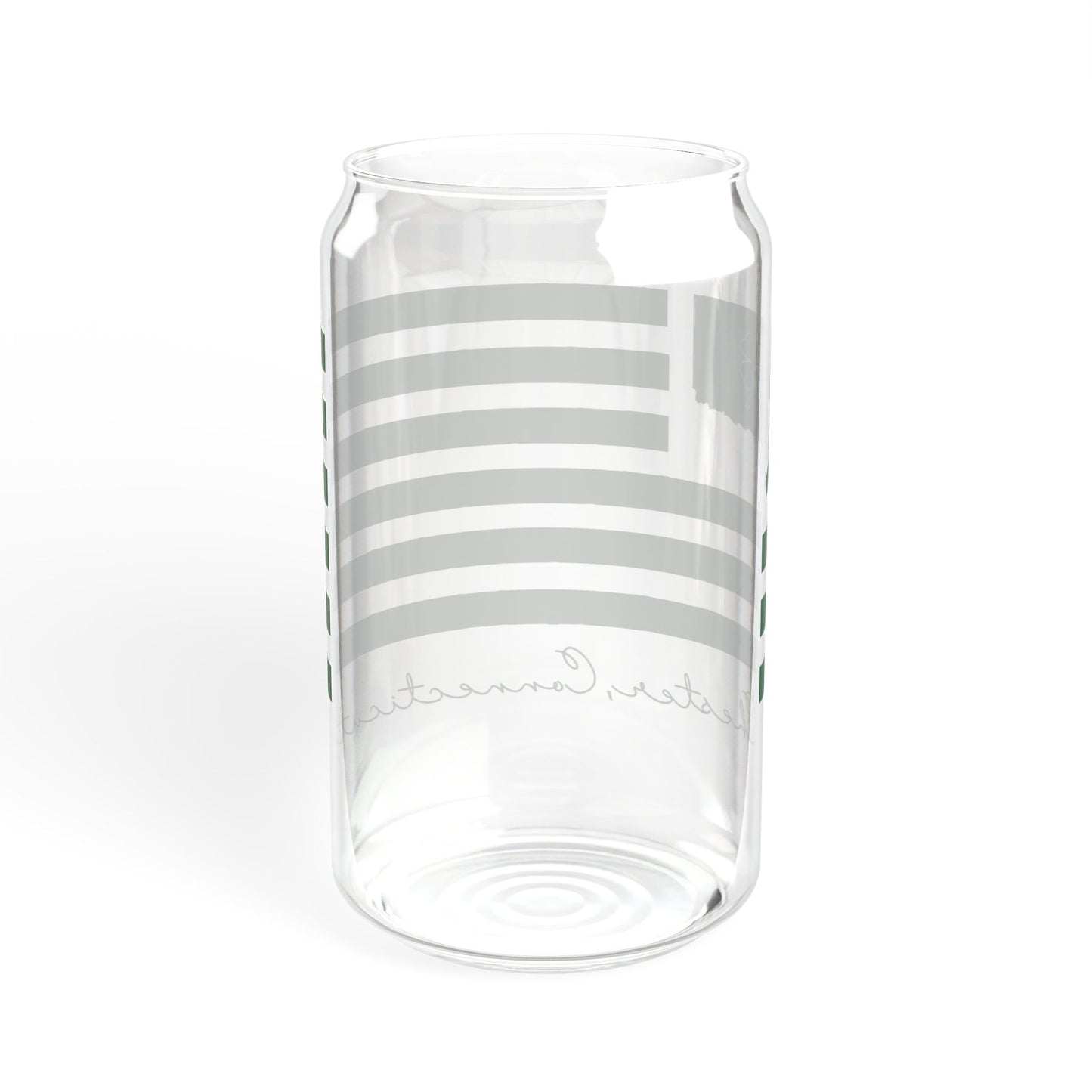 Chester Connecticut St. Patrick’s Day Flag Sipper Glass, 16oz