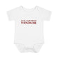 Just a kid from Windsor Infant Baby Rib Bodysuit
