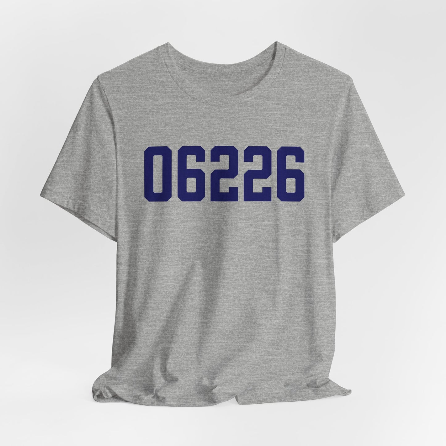 06226 Willimantic Connecticut Zip Code Unisex Jersey Short Sleeve T-Shirt