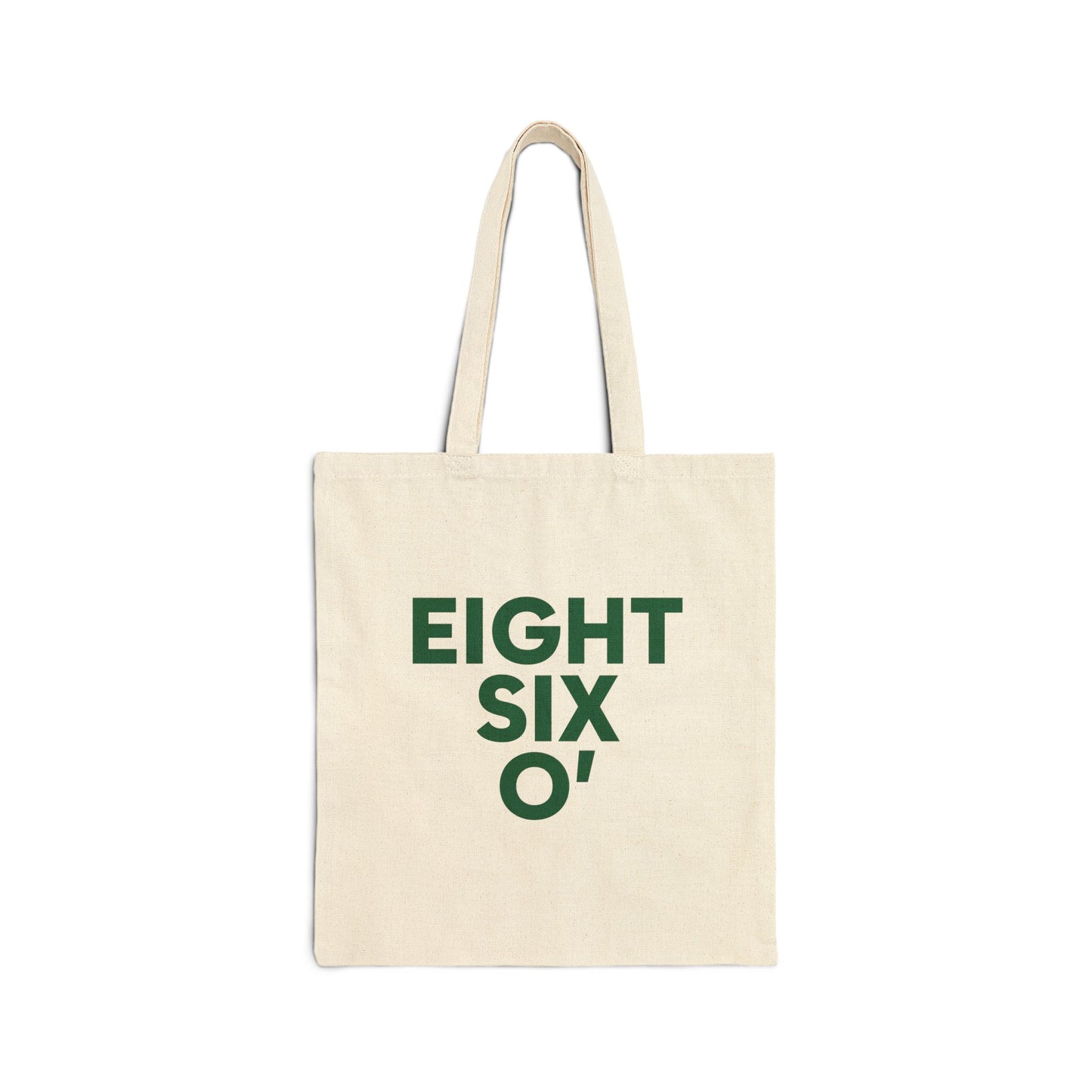 Eight Six O’ Cotton Canvas Tote Bag Lucky Green – St. Patrick’s Day