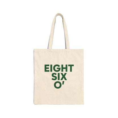 Eight Six O’ Cotton Canvas Tote Bag Lucky Green – St. Patrick’s Day