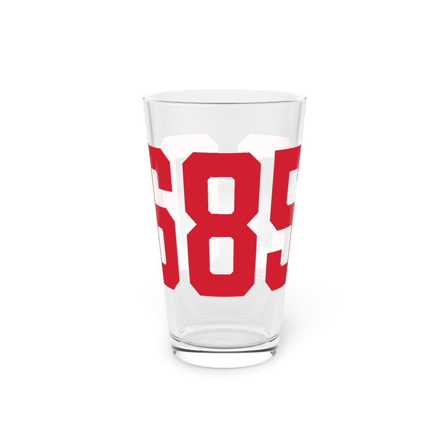 06850 Norwalk Connecticut Zip Code Pint Glass, 16oz