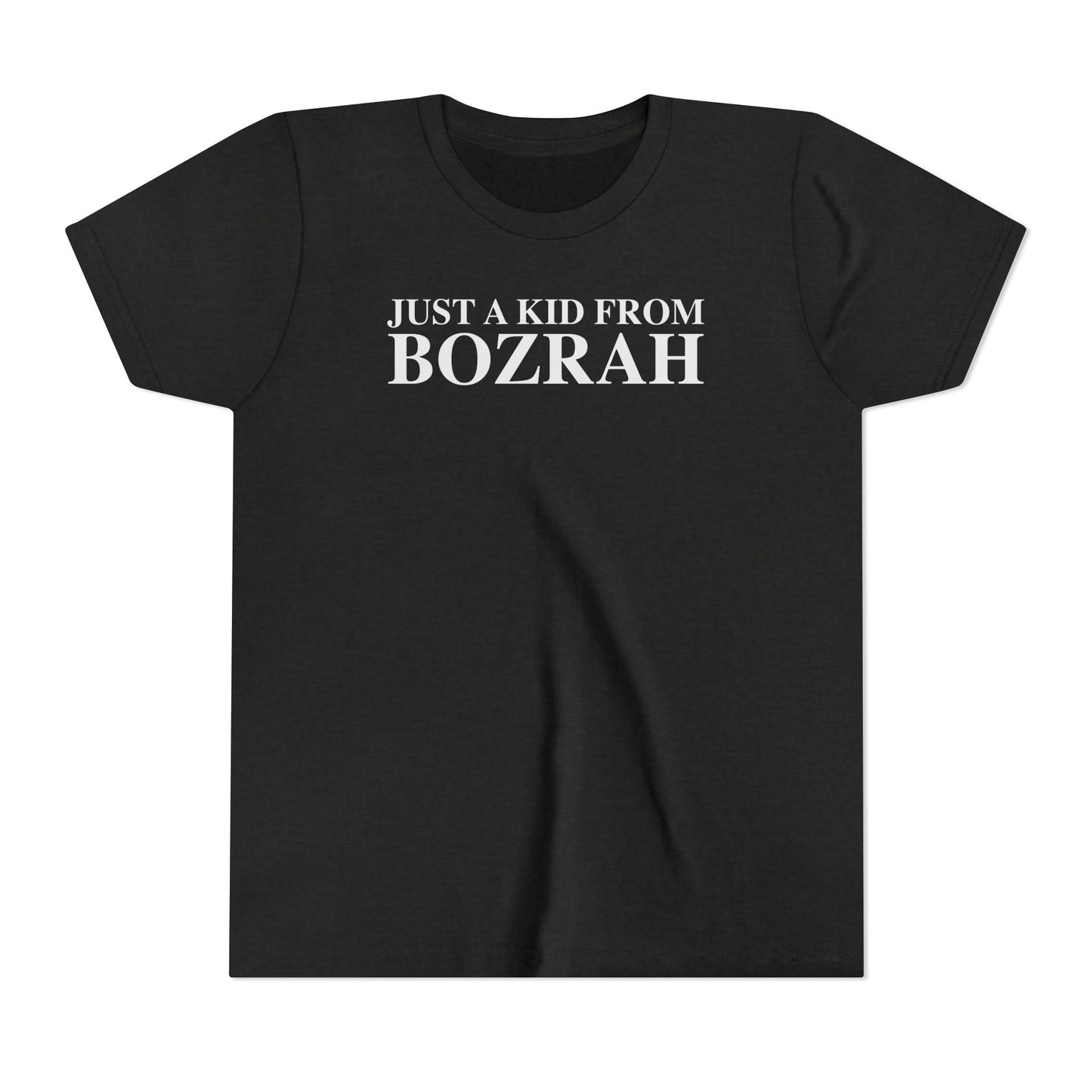 Just a kid from Bozrah Youth Short Sleeve T-Shirt