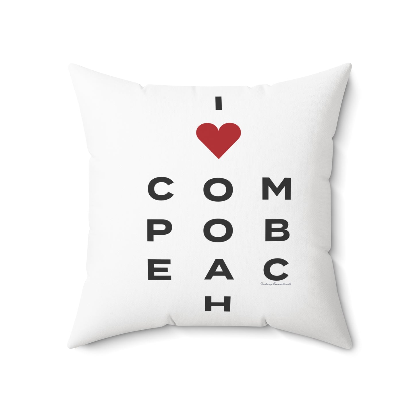 Compo Beach Vision Spun Polyester Square Pillow