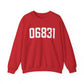 06831 - Greenwich CT Zip Code Unisex Heavy Blend™ Crewneck Sweatshirt