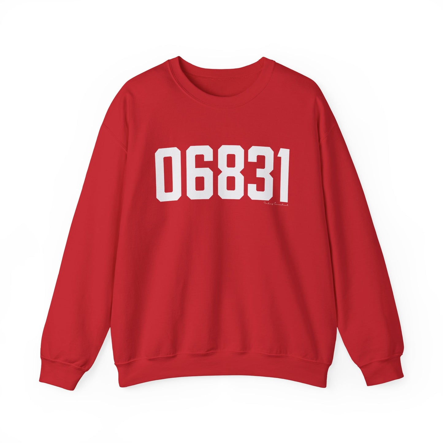 06831 - Greenwich CT Zip Code Unisex Heavy Blend™ Crewneck Sweatshirt