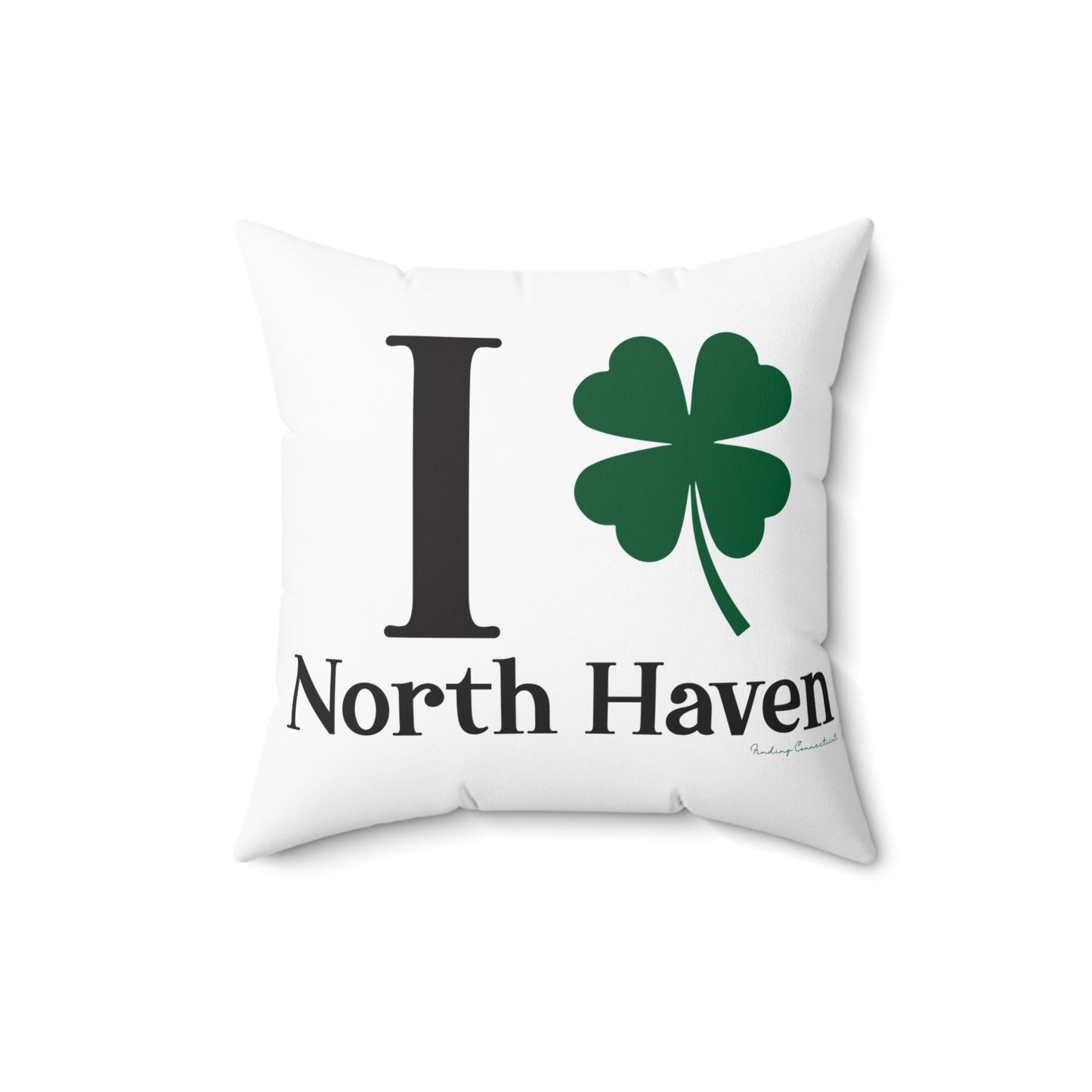 I Clover North Haven Spun Polyester Square Pillow